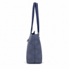 Azure Quilted Executive Tote