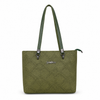 Azure Quilted Executive Tote