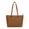 Azure Quilted Executive Tote
