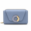 Elegant Taupe Mini Wallet Clutch