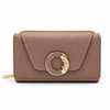 Elegant Taupe Mini Wallet Clutch