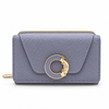 Elegant Taupe Mini Wallet Clutch