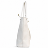 Ivory Luxe Knot Tote Bag