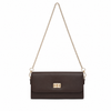 Noir Grace Chain Crossbody Bag