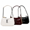 Ruby Luxe Croc Shoulder Bag